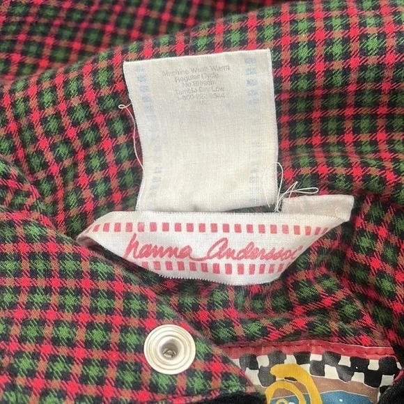 Hanna Andersson Boys Zip Spring Jacket Small Stain Size 2 4-5 - Picture 5 of 5